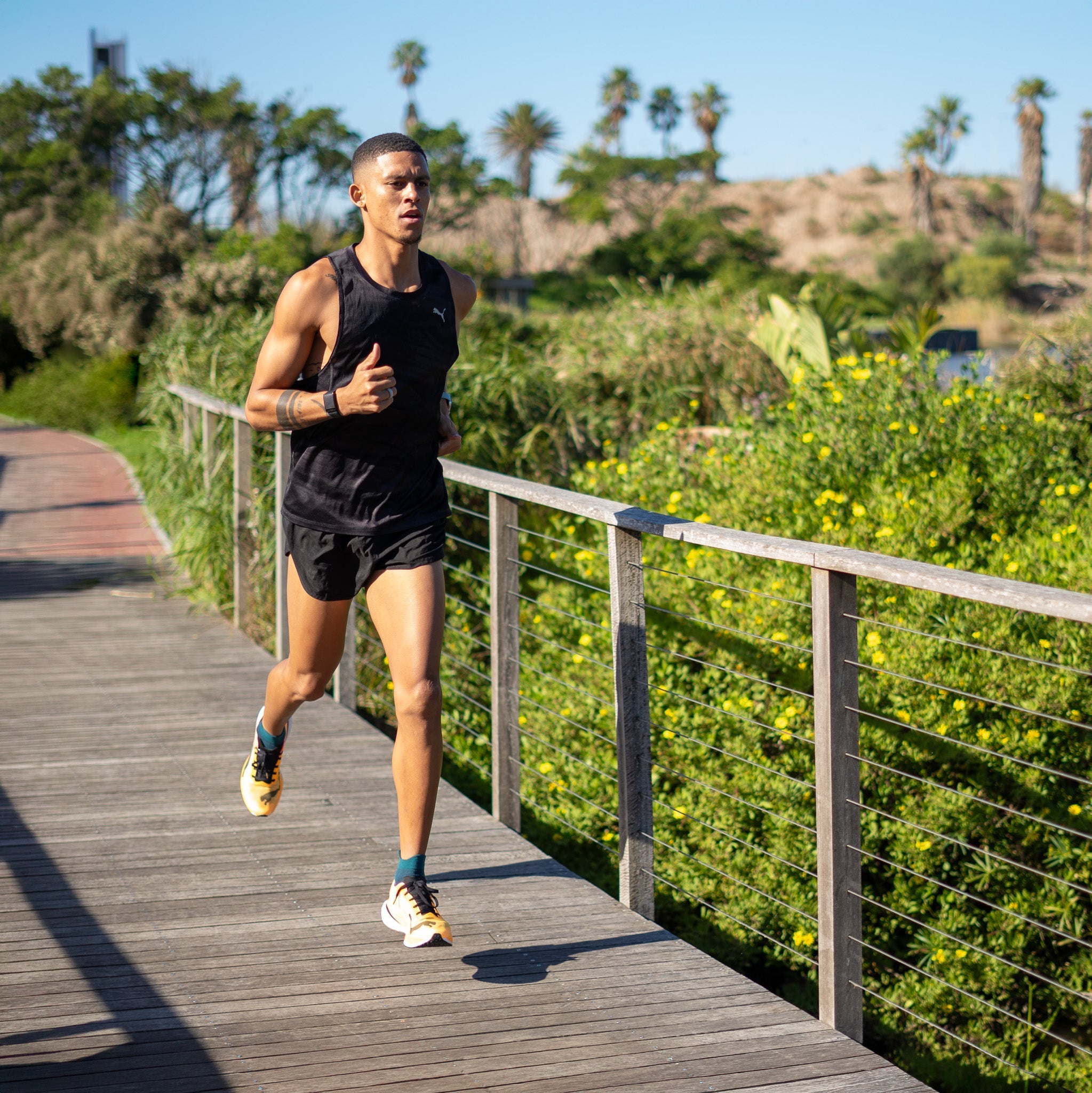 VERSUS Deep Teal Running Ankle Socks