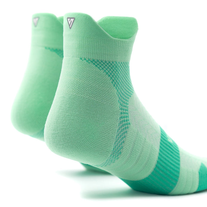 VERSUS Mint Leaf Running Ankle Socks