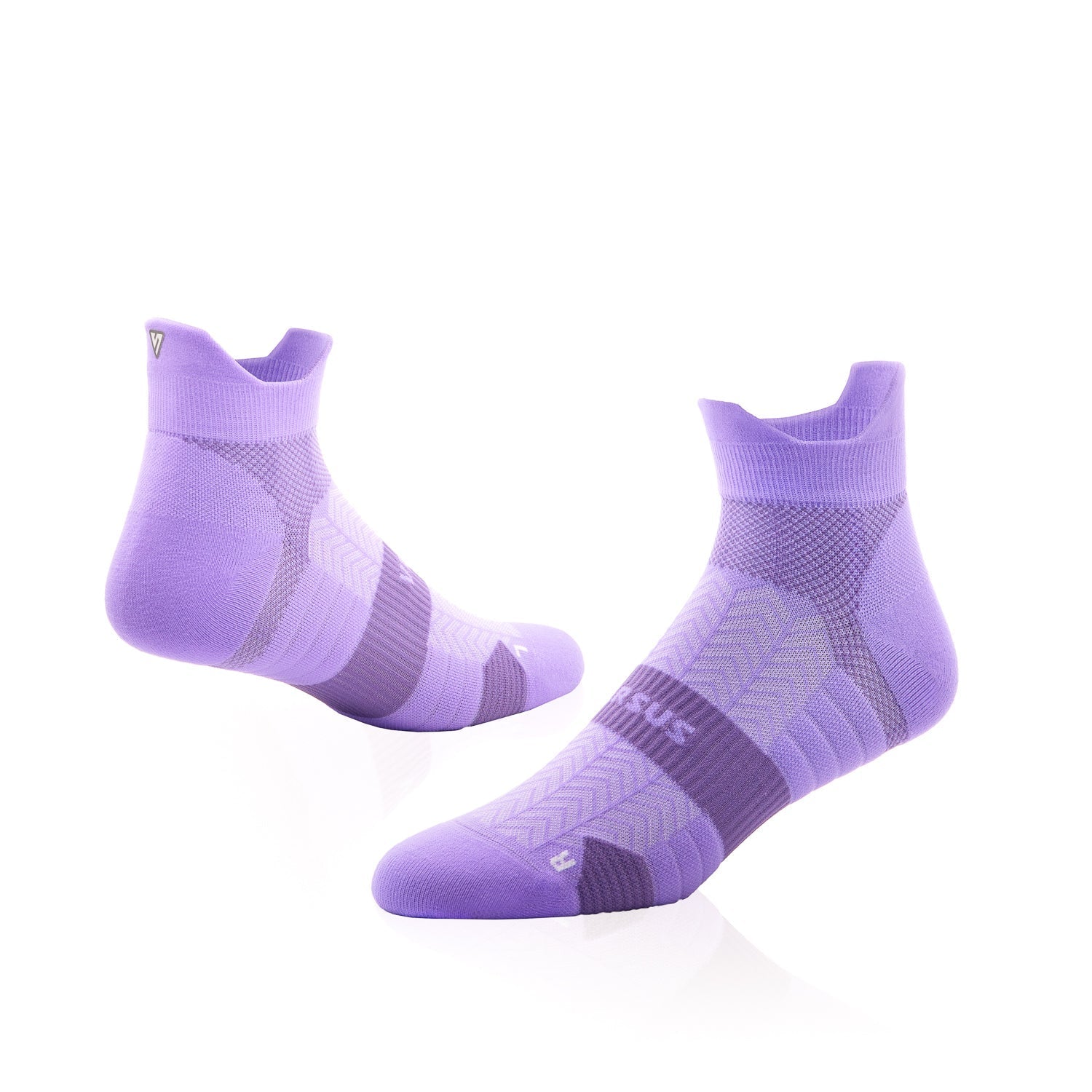 VERSUS Purple Bloom Running Ankle Socks