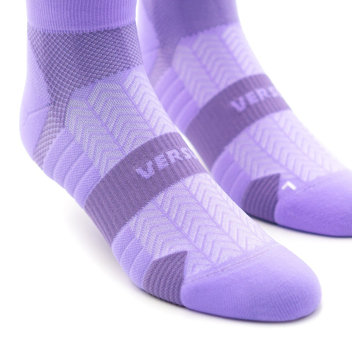 VERSUS Purple Bloom Running Ankle Socks