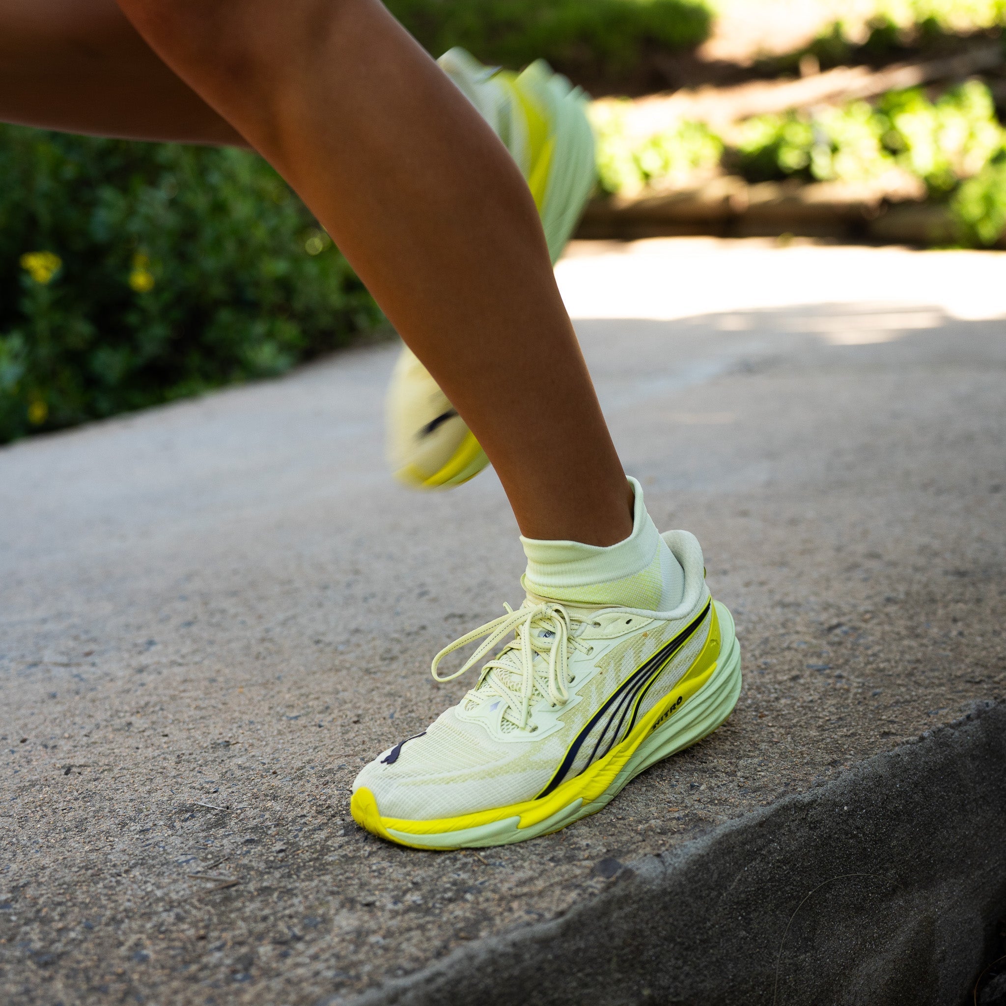 VERSUS Sunny Lime Running Ankle Socks