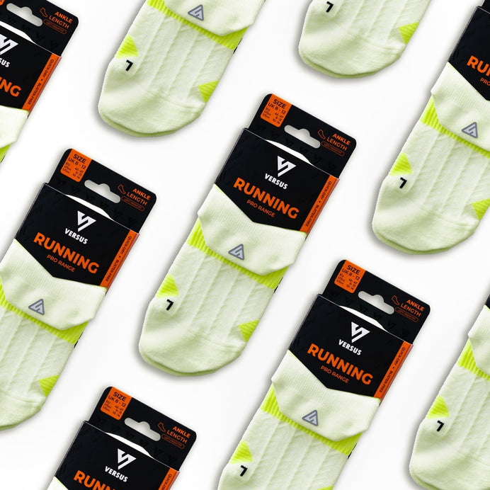 VERSUS Sunny Lime Running Ankle Socks