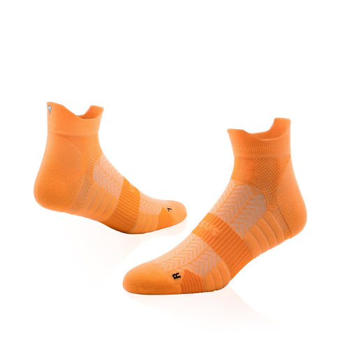 VERSUS Tangerine Glow Running Ankle Socks
