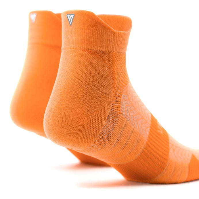VERSUS Tangerine Glow Running Ankle Socks
