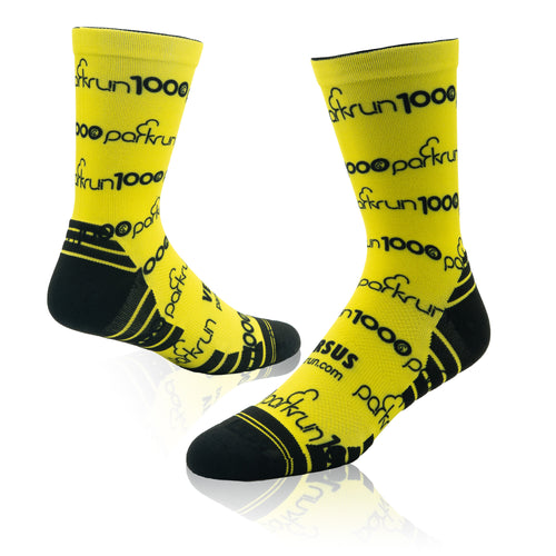 parkrun Milestone 1000 Lauf-/Walking-Socken