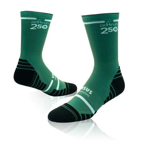 parkrun Milestone 250 Run/Walk Socks
