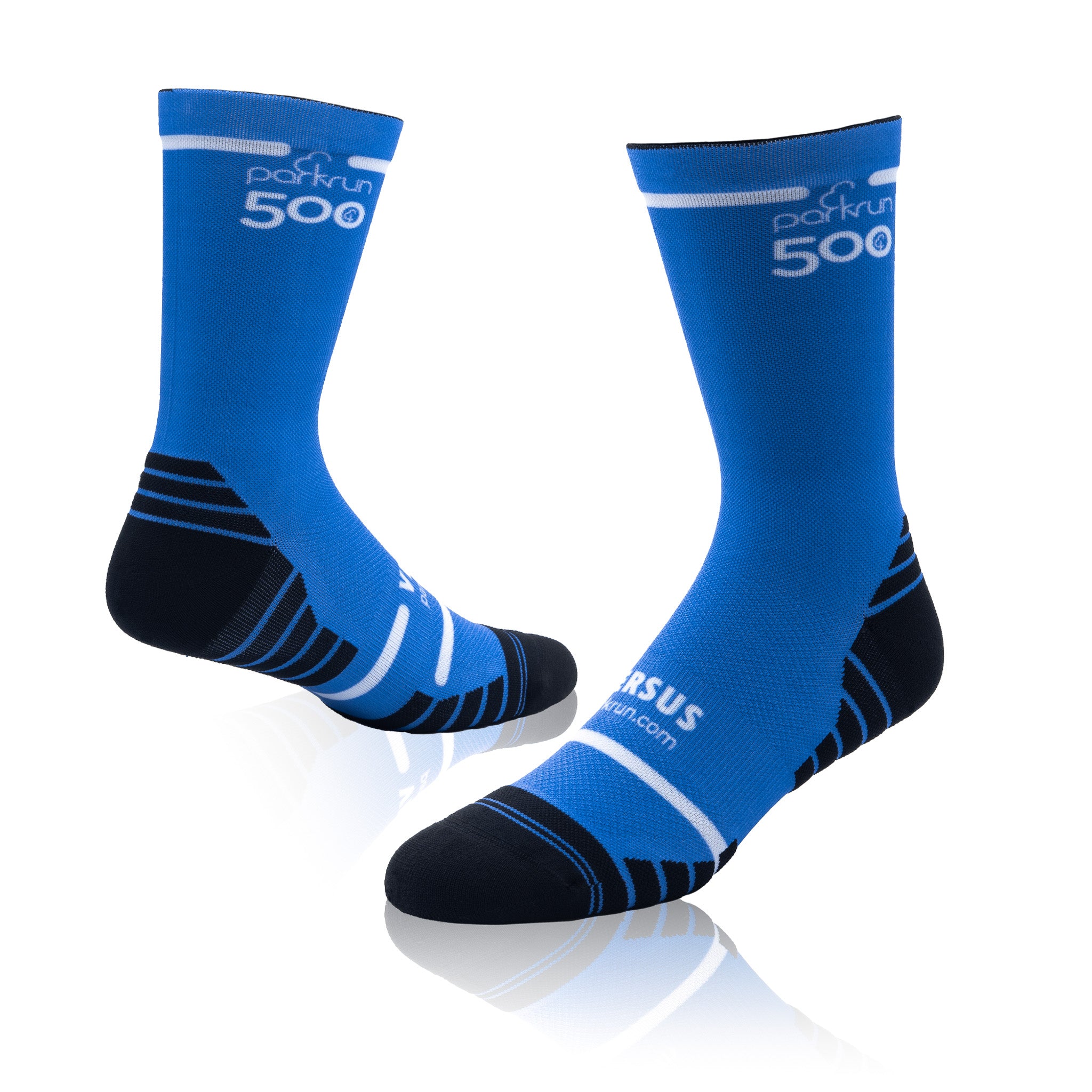 parkrun Milestone 500 Run/Walk Socks