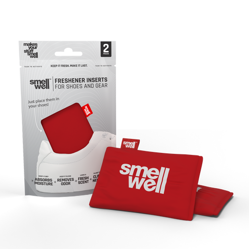 SmellWell Shoe and Bag Freshener - Red