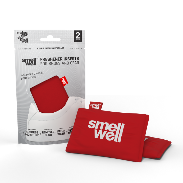 SmellWell Schuh- und Taschen-Erfrischer – Rot