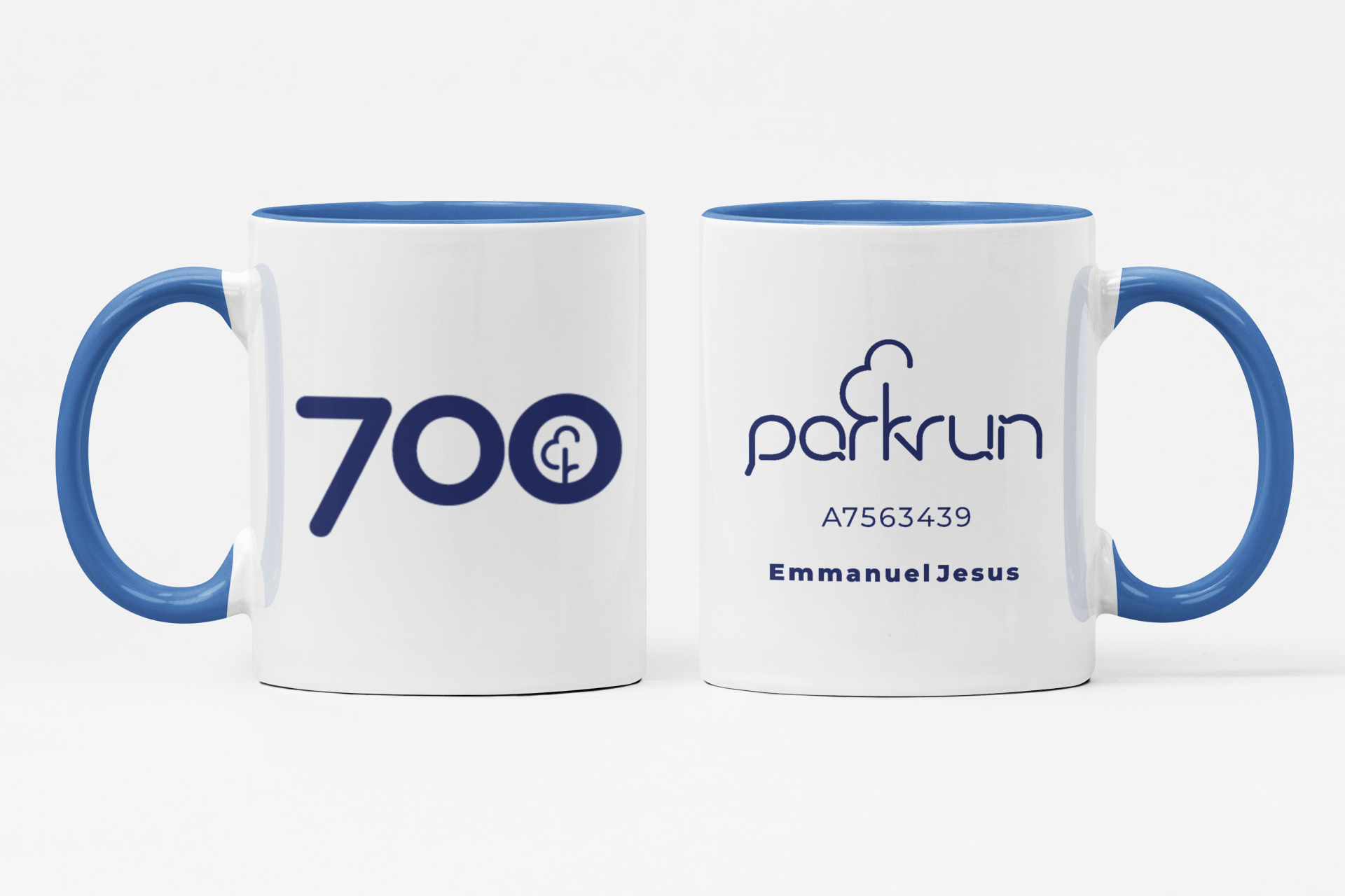 parkrun Milestone 700 Run/Walk Mug