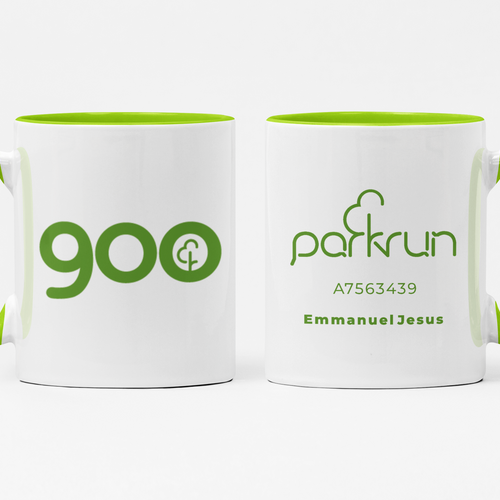 parkrun Milestone 900 Run/Walk Mug