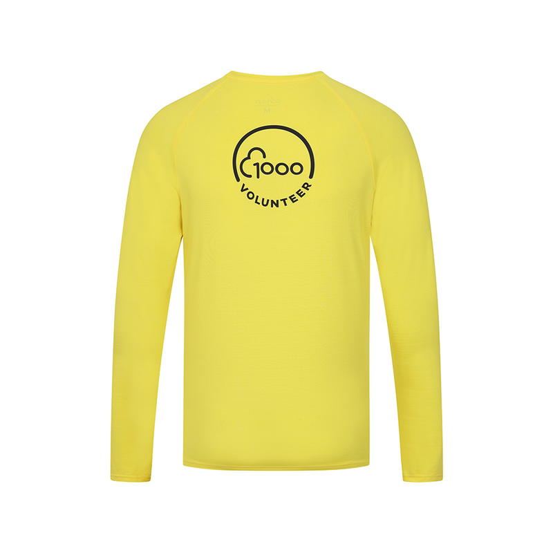 parkrun Milestone Men's Volunteer Long Sleeve Top 1000