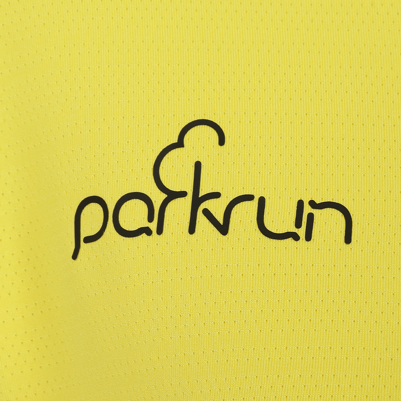 parkrun Milestone Men's Volunteer T-Shirt 1000 - Yellow