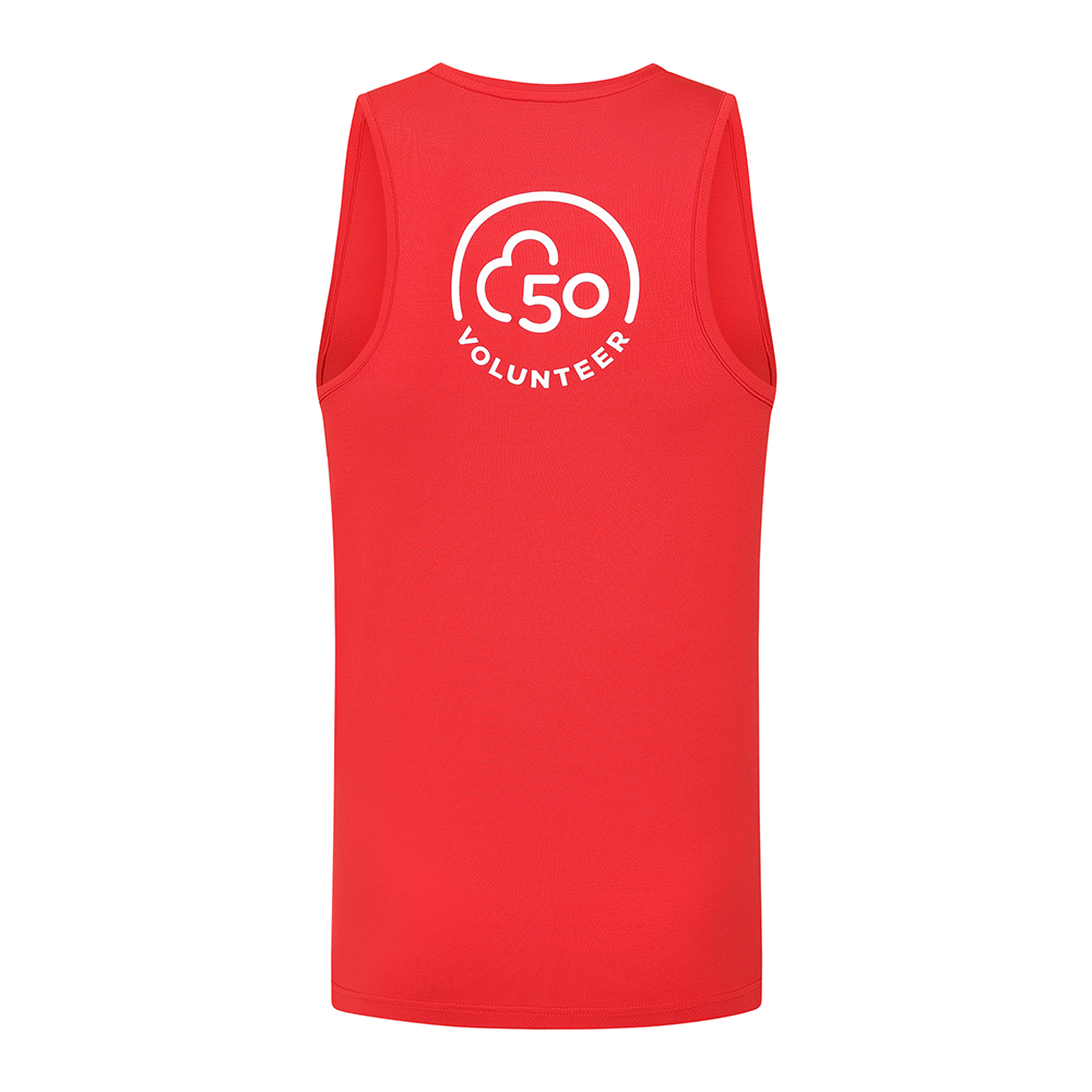 parkrun Milestone Men's Volunteer Vest 50