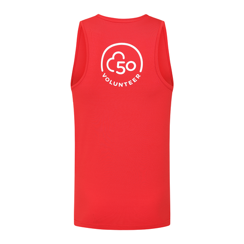 parkrun Milestone Men's Volunteer Vest 50