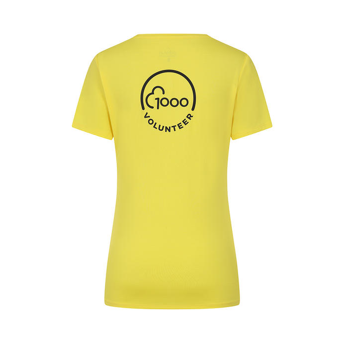 Milestone Women's Volunteer T-Shirt 1000 - Yellow