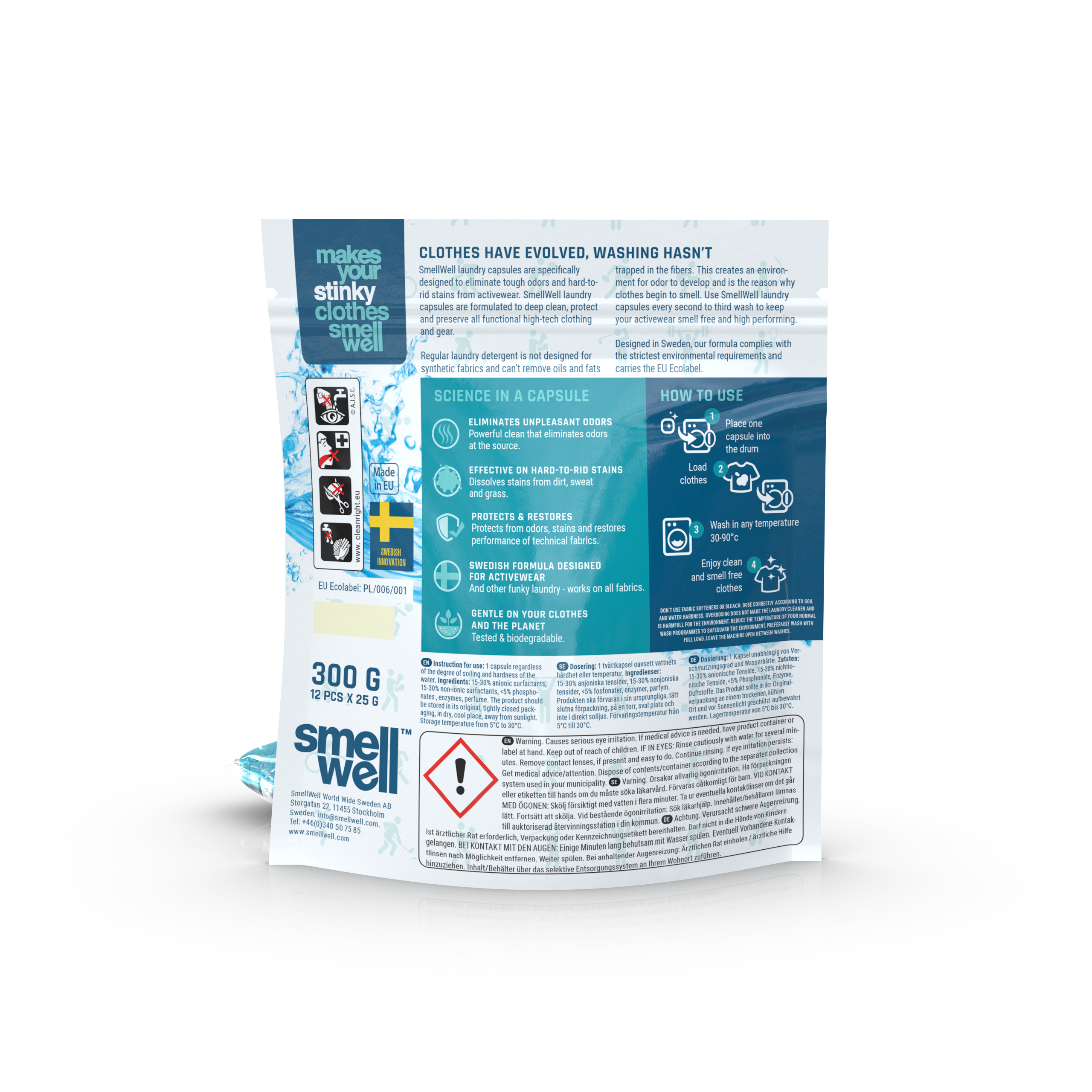 SmellWell Laundry Capsules