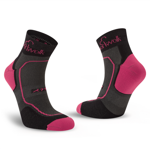 parkwalk X Hilly Active Quarter Twin Pack Socks