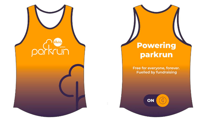 Women's parkrun Charity Vest