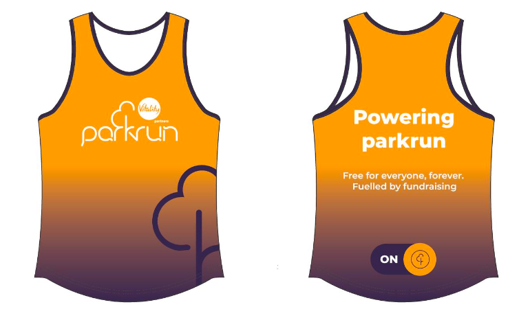 Men's parkrun Charity Vest