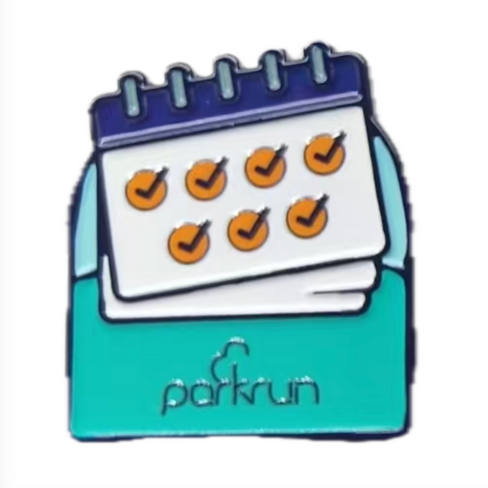 parkrun CHALLENGES Daily Pin Badge
