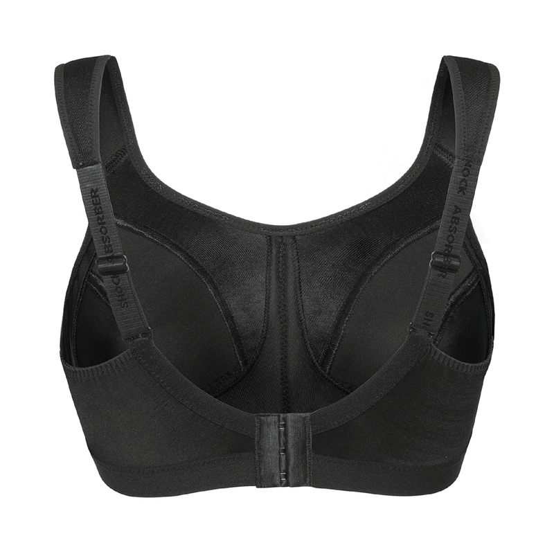 Shock Absorber D Max Support Sports Bra Black parkrun Shop