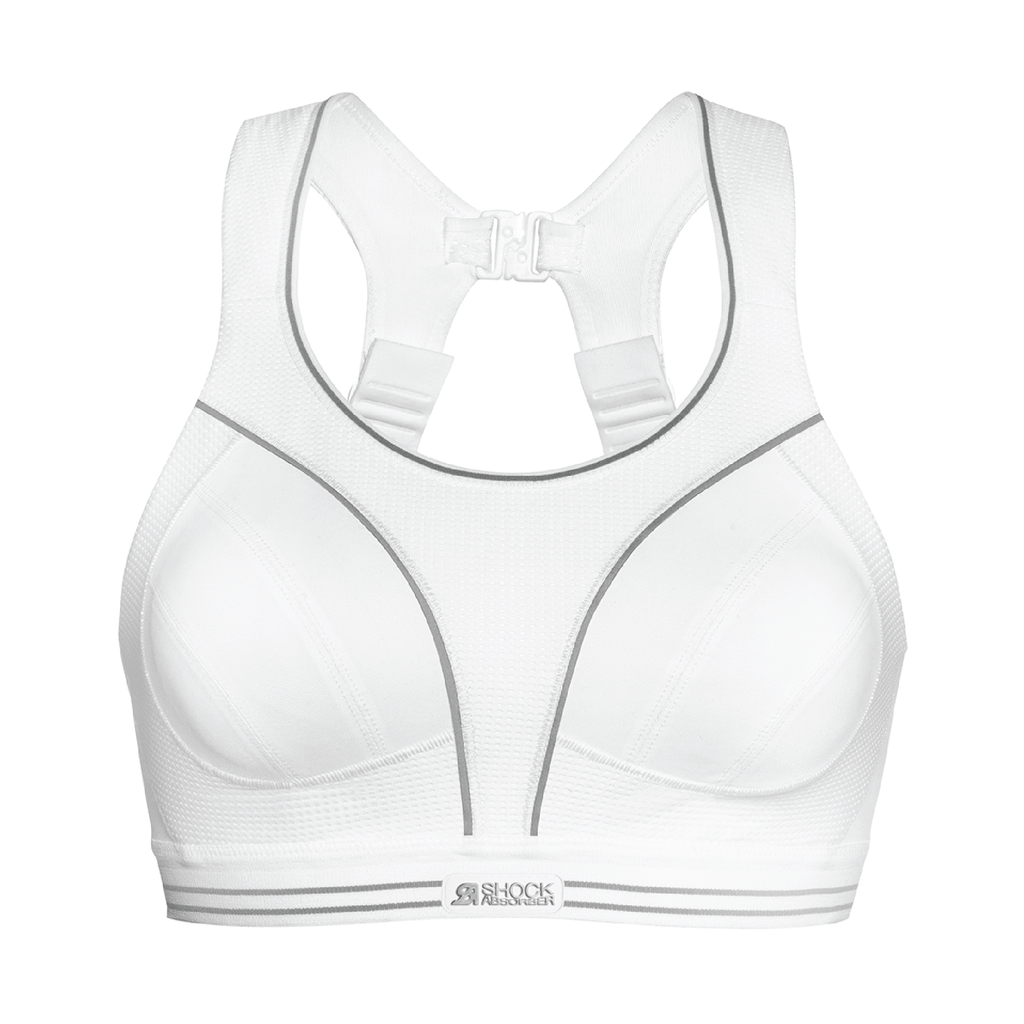 Shock Absorber Ultimate Run Bra - White/Silver