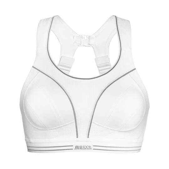 Shock Absorber Ultimate Run Bra - White/Silver