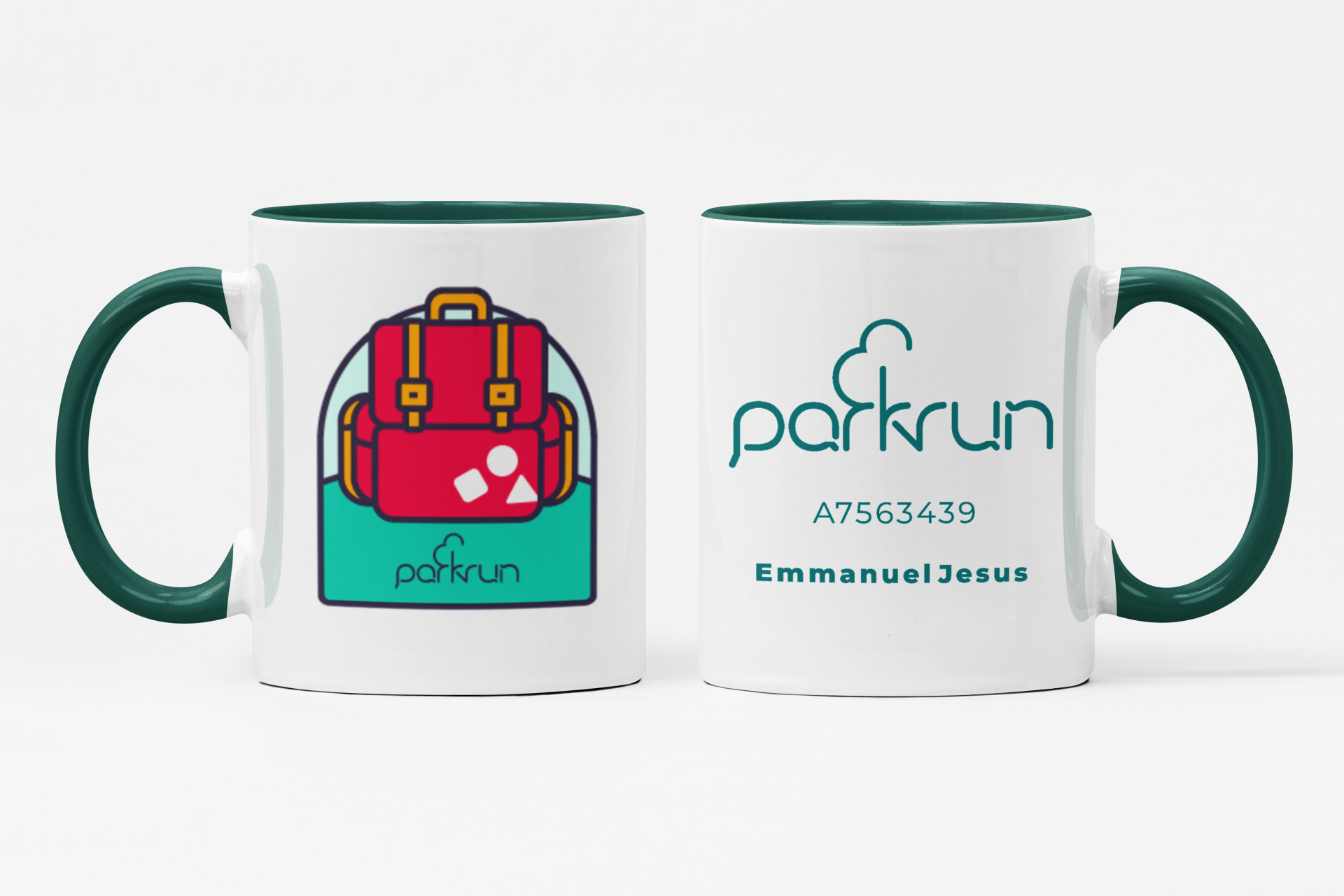 parkrun-Becher für Touristen-Herausforderungen