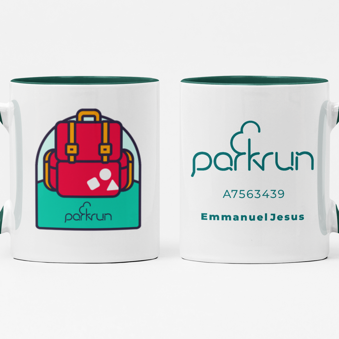 parkrun-Becher für Touristen-Herausforderungen