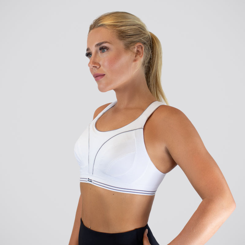 Shock Absorber Ultimate Run Bra - White/Silver