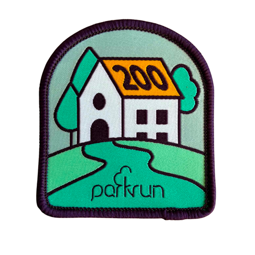parkrun CHALLENGES Double-Ton Woven Patch