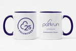 parkrun Milestone 25 Volunteer Mug