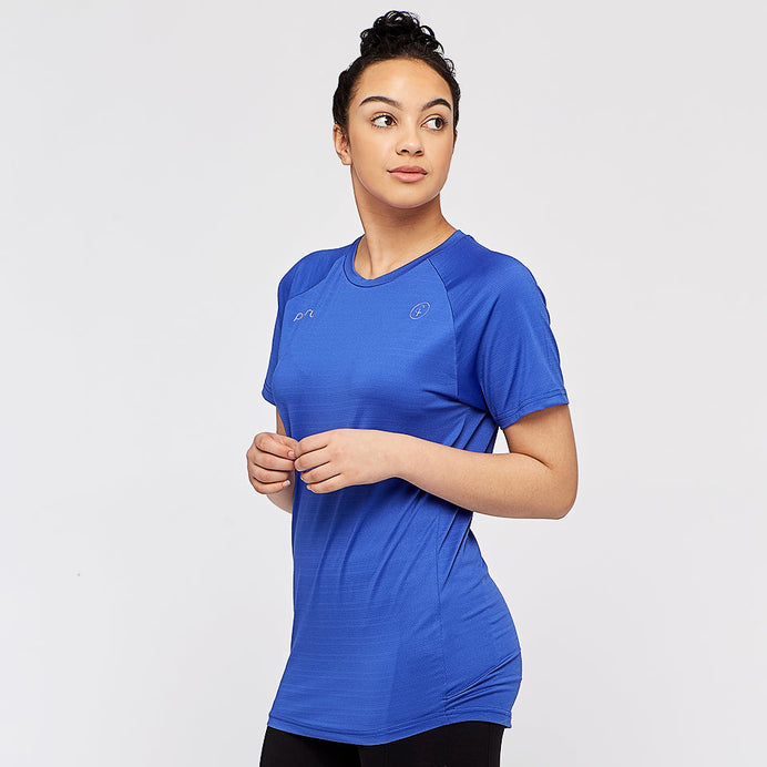 parkrun Milestone Women's T-Shirt 500 - Royal
