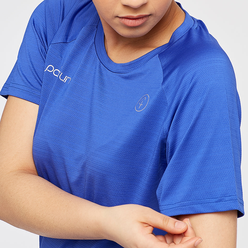 parkrun Milestone Women's T-Shirt 500 - Royal