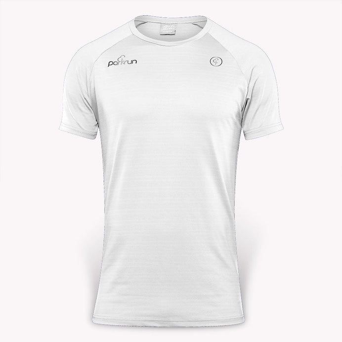 parkrun Milestone Youth T-Shirt 10 - White