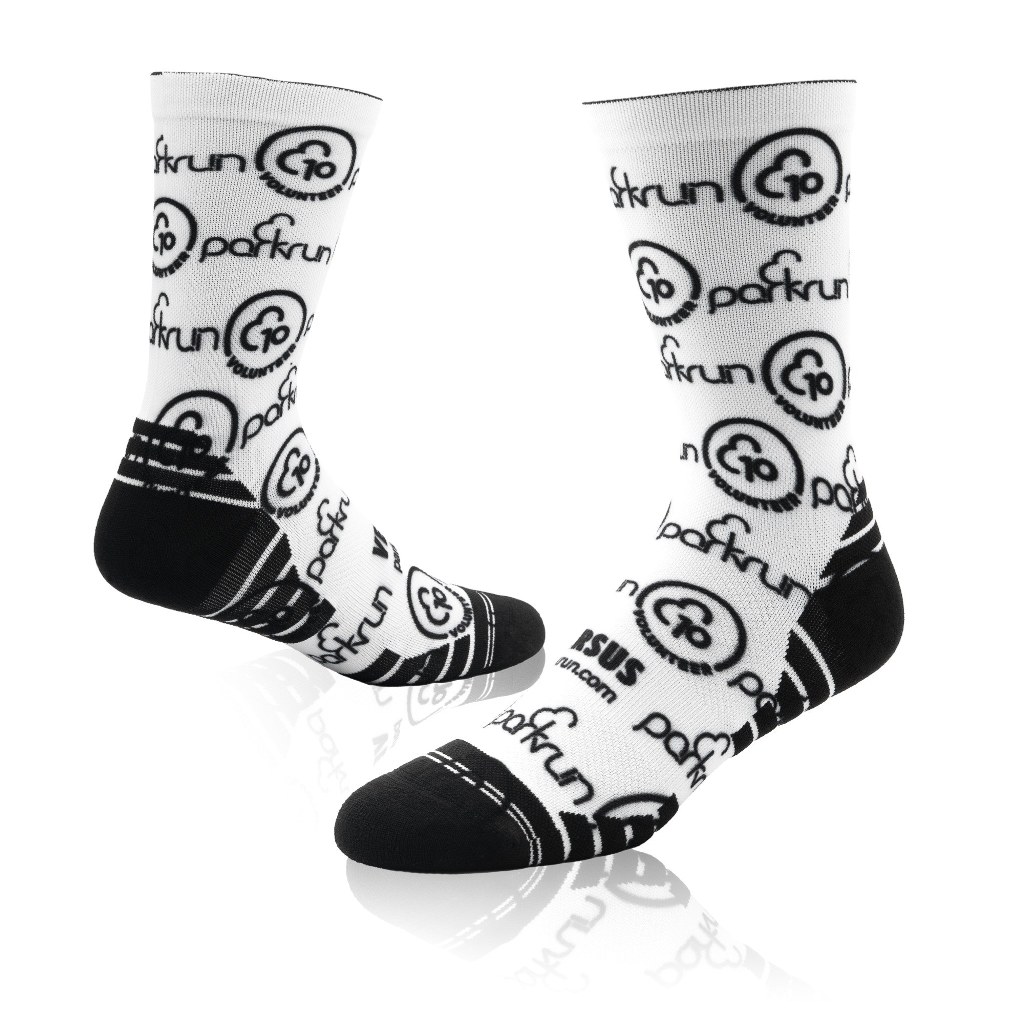 parkrun Meilenstein 10 – Freiwilligen-Socken