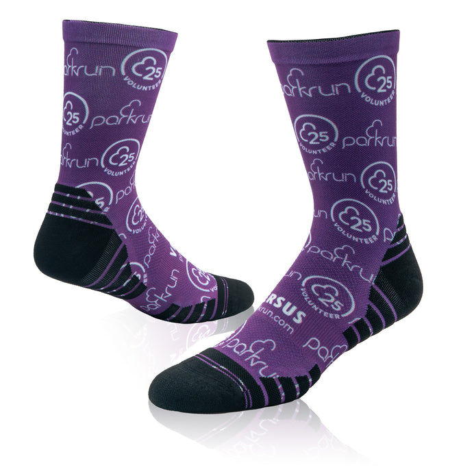 parkrun Milestone 25 Volunteer Socks