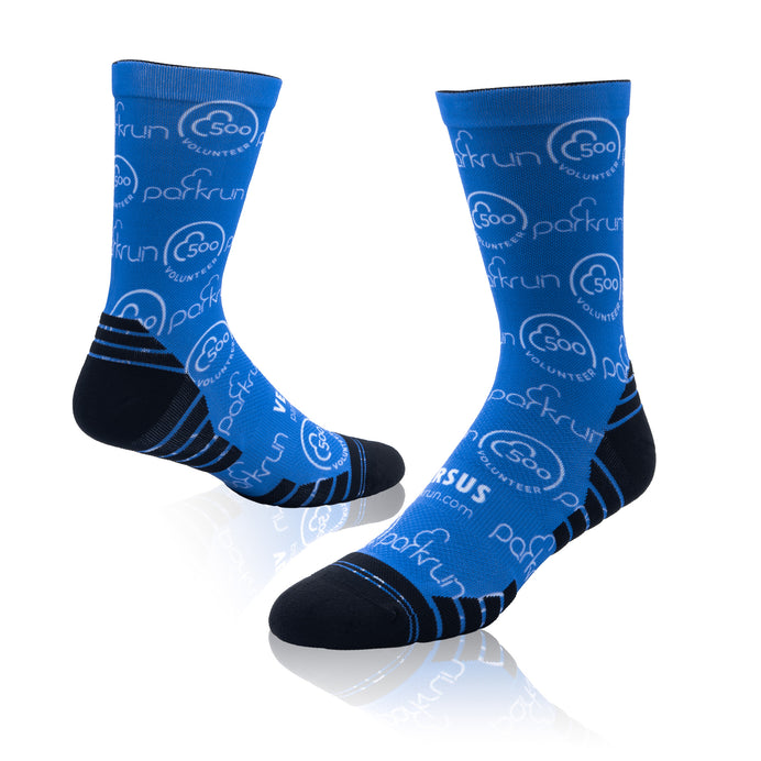 parkrun Milestone 500 Volunteer Socks