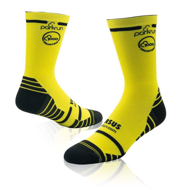 parkrun Milestone 1000 Volunteer Socks