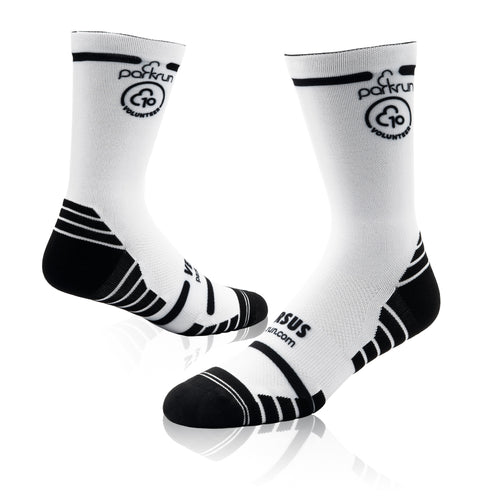 parkrun Milestone 10 Volunteer Socks