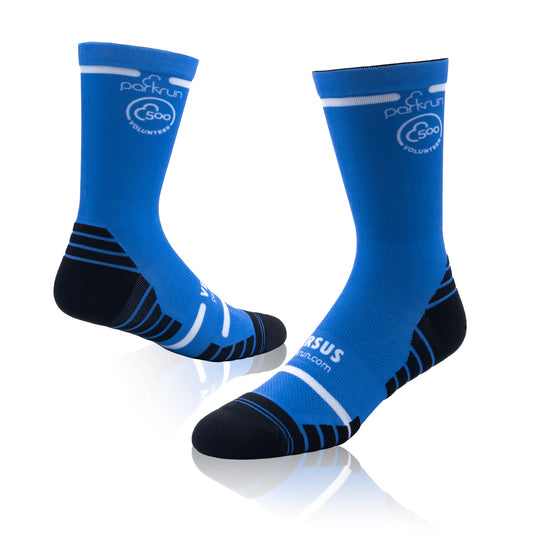 parkrun Milestone 500 Volunteer Socks