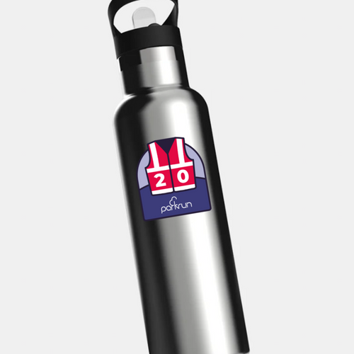 parkrun-Flasche für ehrenamtliche Herausforderungen