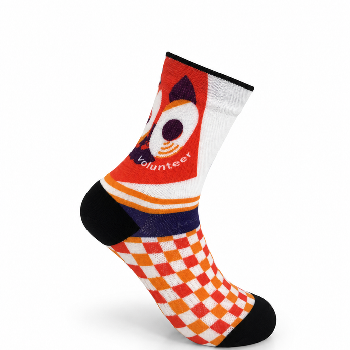 junior parkrun Volunteer Milestone 100 Socks