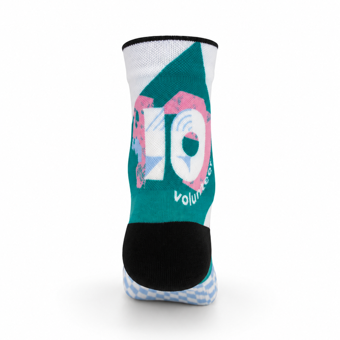 junior parkrun Volunteer Milestone 10 Socks