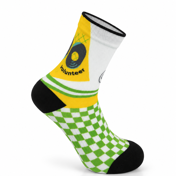 junior parkrun Volunteer Milestone 200 Socks