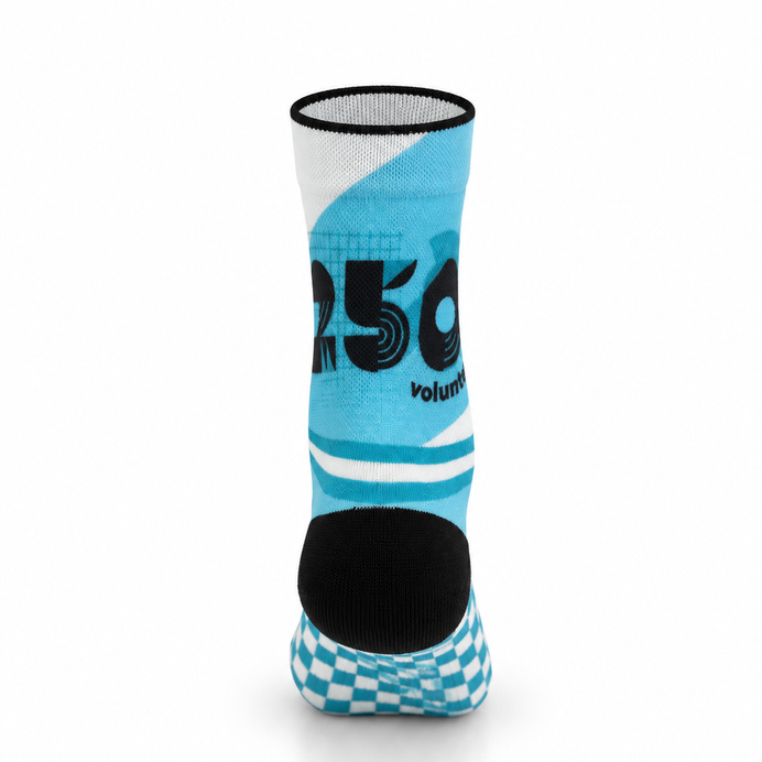 junior parkrun Volunteer Milestone 250 Socks