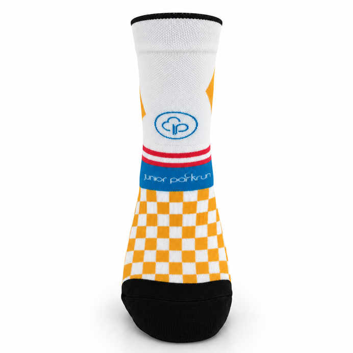 junior parkrun Volunteer Milestone 25 Socks