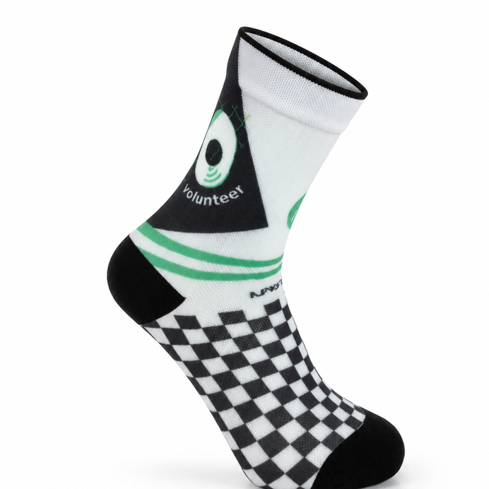junior parkrun Volunteer Milestone 300 Socks
