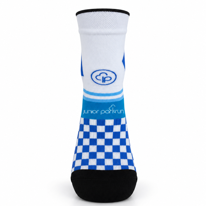 junior parkrun Volunteer Milestone 50 Socks